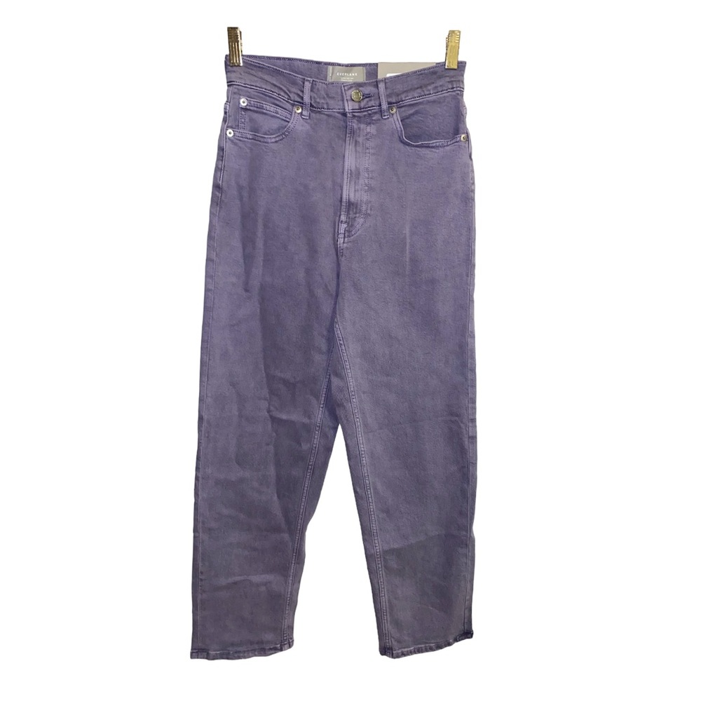 Everlane The Way-High jean in Achroma daybreak (purple tint) NWT size 27 Tall - Picture 6 of 14
